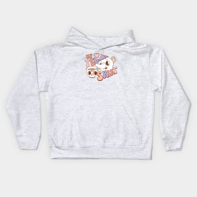 My fav tea shirt Kids Hoodie by Summyjaye